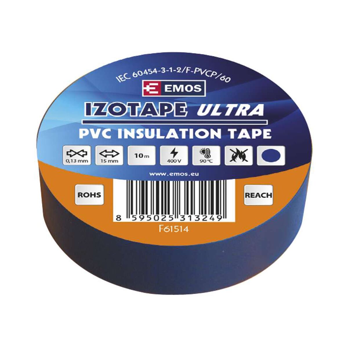 EMOS Izolačná páska PVC 15mm / 10m, viac farieb farebný variant Modrá