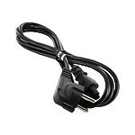 Síťový napájecí kabel pro adaptéry a notebooky, Mickey Mouse (IEC320-C5), PVC, 1,8m, černá