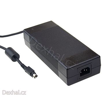 Napájecí spínaný adaptér, 48V/4,6A, Mean Well GS220A48-R7B, třípólový