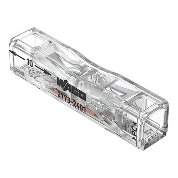 WAGO 2773-2401 PUSH WIRE průchozí instalační svorka, bezšroubová