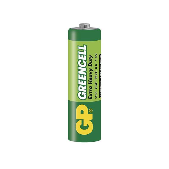 Zinkochloridová tužková baterie GP Greencell R6 (AA)