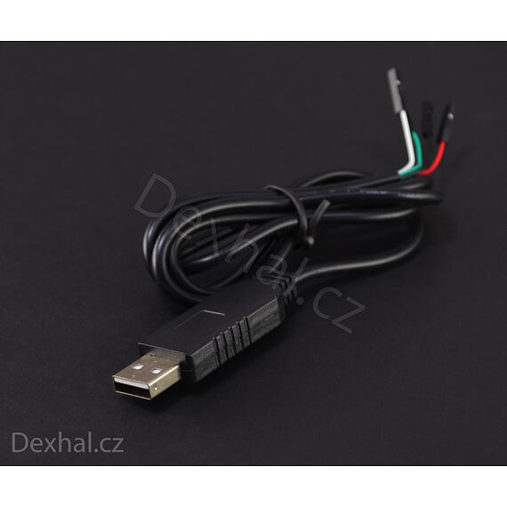 Kabel s převodníkem USB na RS232, TTL/UART, PL2303HXD pro Arduino Funduino