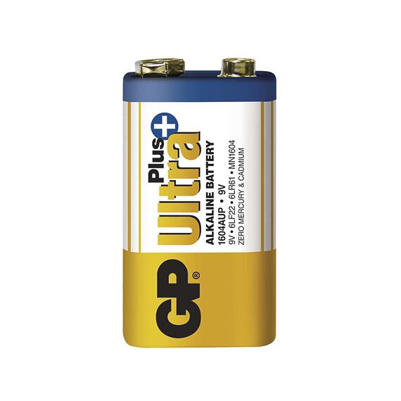 Alkalická baterie GP Ultra Plus 6LF22 (9V)