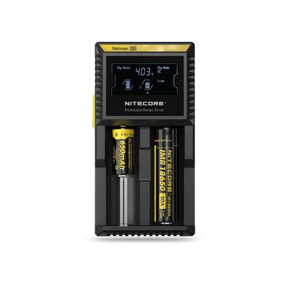 Nitecore Digicharger D2  inteligentní nabíječka 2x Li-ion Ni-mh
