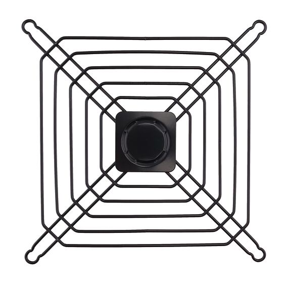 Mřížka designová hranatá černá