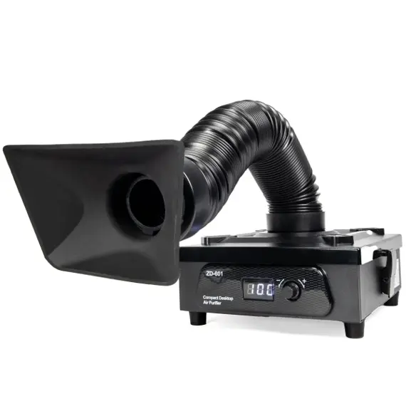 ZD-601 absorbér par/kouře pro pájení s HEPA filtrací