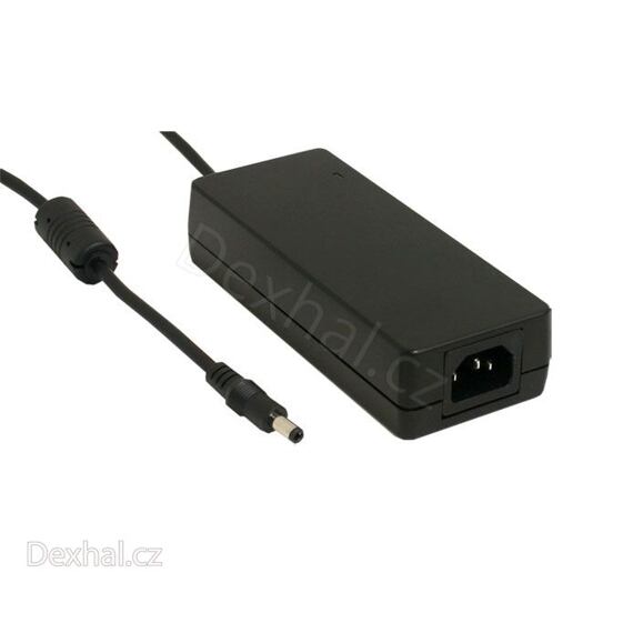 Napájecí spínaný adaptér, 15V/6A, Mean Well GST90A15-P1M, třípólový