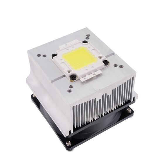 Chladič pro 50W LED s ventilátorem