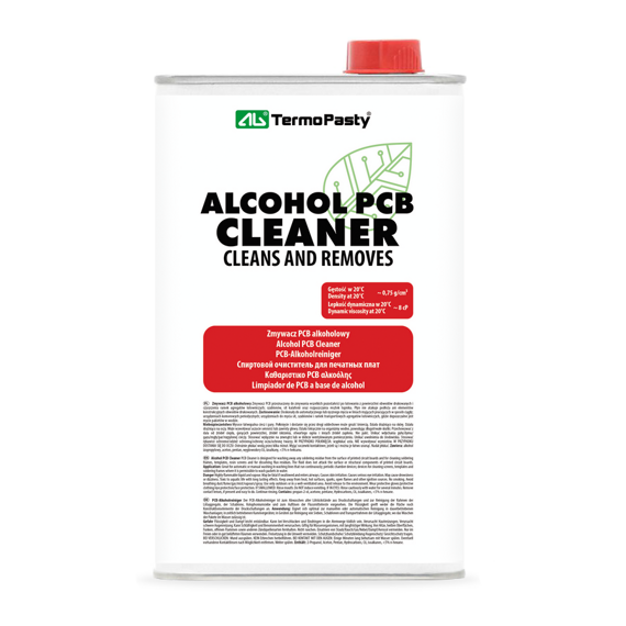 AG TermoPasty Alcohol PCB cleaner, čistič plošných spojů (DPS/PCB), více variant