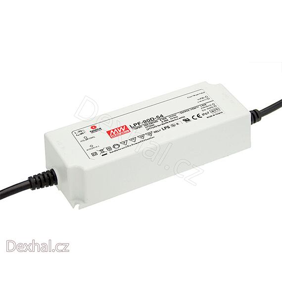 LED driver/zdroj Mean Well LPF-90D-48