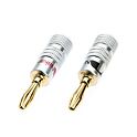 Nakamichi 0534B Banánek 4mm na kabel, zlacený
