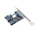 1x PCI-E=>4x PCI-E Splitter/switch / rozdělovač linek PCIe